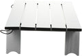 VICASKY Aluminum Alloy Folding Tables Silver Picnic Table Portable Camping Supplies Camping Folding Desk