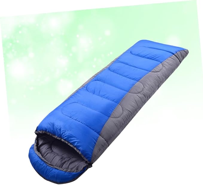 TOYANDONA Thickened Camping Sleeping Bag for Adults Winter Bag Drawstring Hood Lightweight for Hiking Backpacking Camping Gear