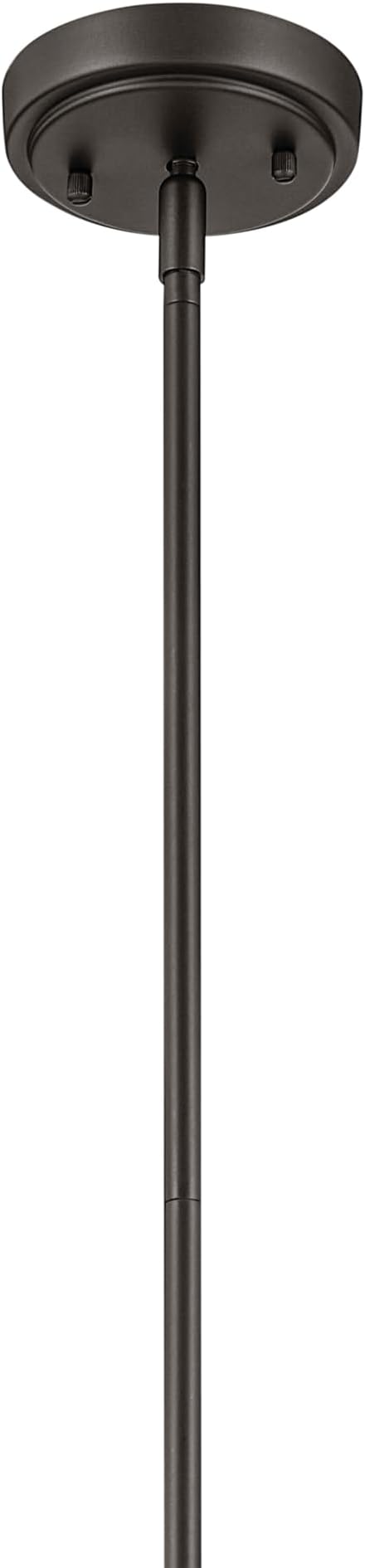 Kichler Lighting Everly 17.75 1 Light Hour Glass Pendant Clear Glass Olde Bronze