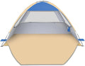 Gorich Beach Tent Sun Shelter for 3/4/6/8/10 Person with UPF 50＋ UV Protection Lightweight &amp Easy Setup Beach Shade Canopy Portable Beach Shade Tent Beach Cabana
