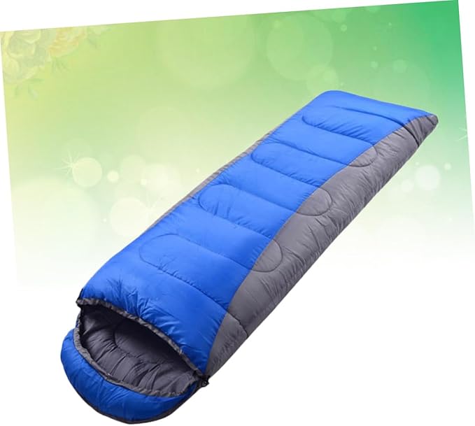 VICASKY Winter Thickened Camping with Drawstring Hood and Durable Outdoor Sleeping Sack for Hiking Backpacking Trekking Cold Weather Use