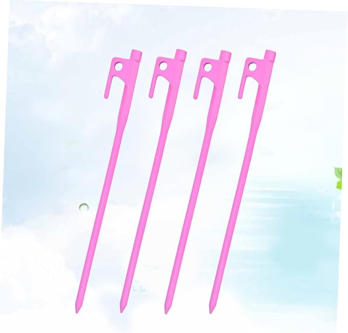 4pcs Tent Ground Pegs for Camping Stakes Heavy Duty Anchors Nails Pins Accessories