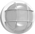 RAB Lighting Bulk LED Wall Pack Bulkhead Wall Sconce – Aluminum Impact-Resistant Glass – Indoor/Outdoor Use – 10W/8W/6W 20W/16W/12W – 3000K/4000K/5000K – Oval White (BULKH15RW)
