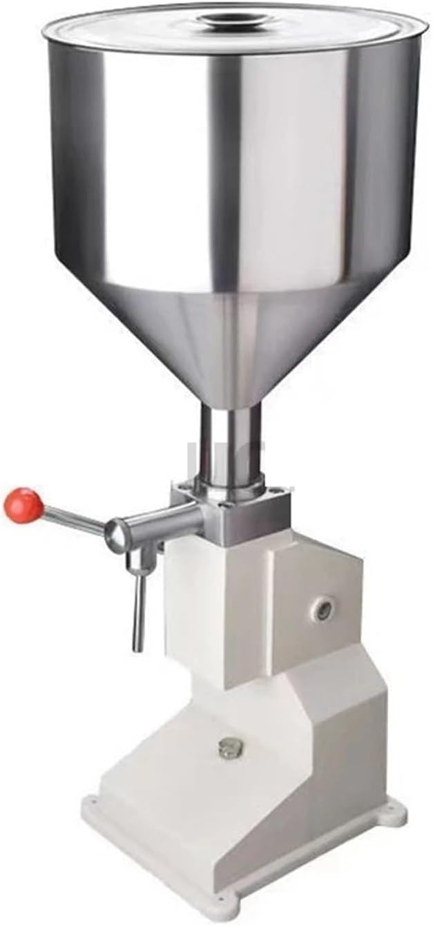 5-50Ml Manual Liquid Filling Machine A03 Commercial Liquid Dispenser Nozzle Piston Spring Screw Paste Oil Honey Bottle Filler Precision Alignment for Milk Water Wine