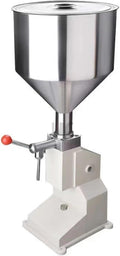 5-50Ml Manual Liquid Filling Machine A03 Commercial Liquid Dispenser Nozzle Piston Spring Screw Paste Oil Honey Bottle Filler Precision Alignment for Milk Water Wine