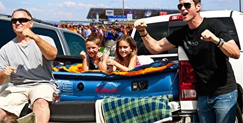 Pittman Outdoors PPI 102 AirBedz Original Truck Bed Air Mattress for 6'-6.5' Full Sized Short Truck Bed Blue
