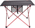 Portable Folding Camping Table Aluminum Outdoor Beach Picnic Table Pop up for Camping Hiking