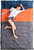 Ultralight Camping Sleeping Bag Winter Autumn Envelope Sleeping Bags Camping Couple Warm Bag