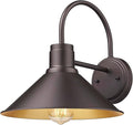 ALLGOT Exterior Barn Light Outdoor Wall Lights for House Front Porch Outdoor Wall Lighting Fixture Modern Farmhouse Outside Sconce Lighting(Oil Rubbed Bronze 1 Pack)
