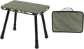 Outdoor Furniture 2 in 1 Folding Table Stool Camping Outdoor Practical Small Table Aluminum Alloys Folding Small Chair for Camping Picnics