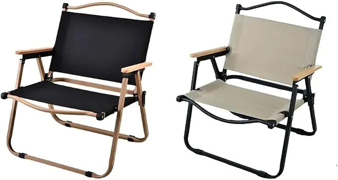 Compatible for Folding Chair Portable Outdoor Stool with High Density Oxford Fabric &amp Aluminum Frame(Type 2)