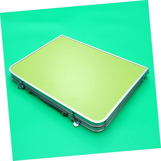 Aluminum Alloy Folding Table Compact BBQ Camping Desk Portable Computer Desk Easy to Carry Store