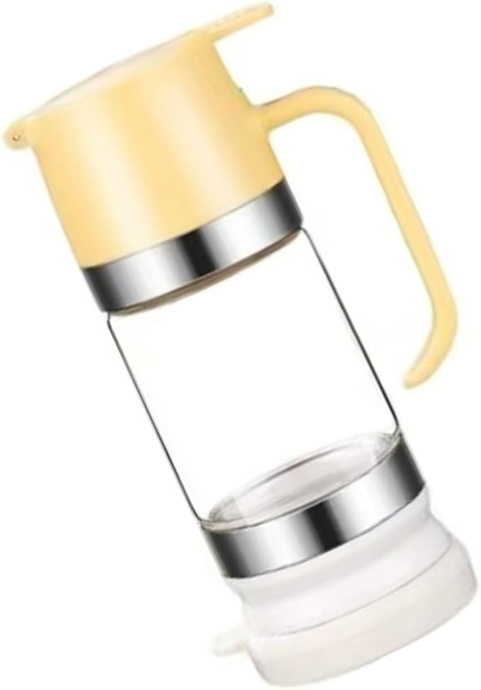 High Borosilicate Glass Honeys Bottle Leak Storage Container for Syrups and Sweeteners Portable Syrup Dispenser Kitchen