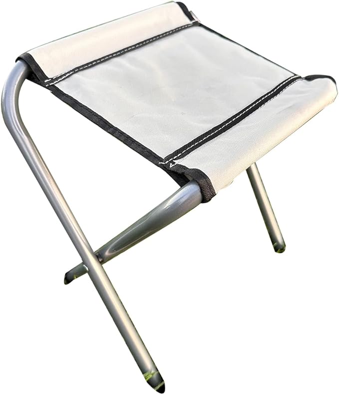 Aluminum Folding Camping Table Set with 4 Stools Adjustable Height