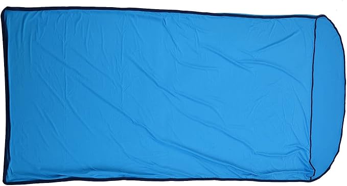 Sleeping Bag Liner Ultralight Polyester Fleece 78.7x31.5in - Soft Comfort Multifunctional Use Ideal for Camping and Travel