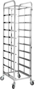 Quick Rack for Baking PansStainless Steel Bread Pan Rack with Wheels – Kitchen Baking Tray Storage Organizer for Home – Heavy Duty Mobile Space-Saving Design (170x62x46cm)