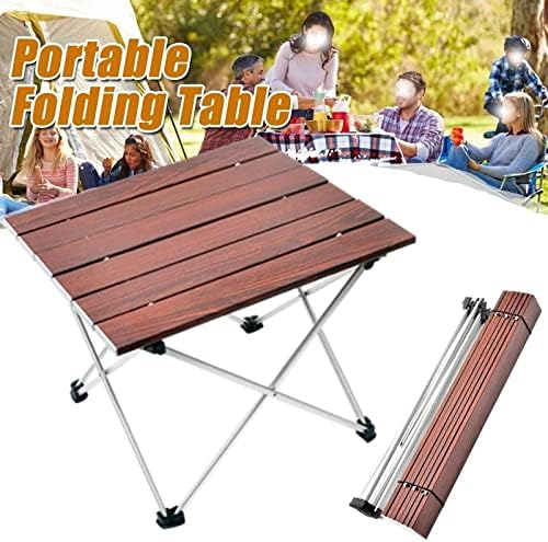 Portable Folding Camping Table Aluminum Outdoor Dinner Hiking Traveling Desk Ultrainglight Table