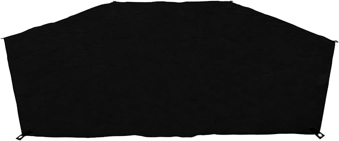 RDS Gear - Obsidian Footprint 21 oz Heavy Duty Hexagonal Vinyl Floor Protection for Tent w/Stainless Steel Grommets &amp Carrying Case