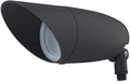 Nuvo 62/1207 One Light 12.2-Inch LED Landscape Floodlight 12W/120V 3000K/1240 Lumens Dark Gray