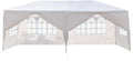 10'x20' Outdoor Party Tent with 6 Removable Sidewalls Waterproof Canopy Patio Wedding Gazebo White