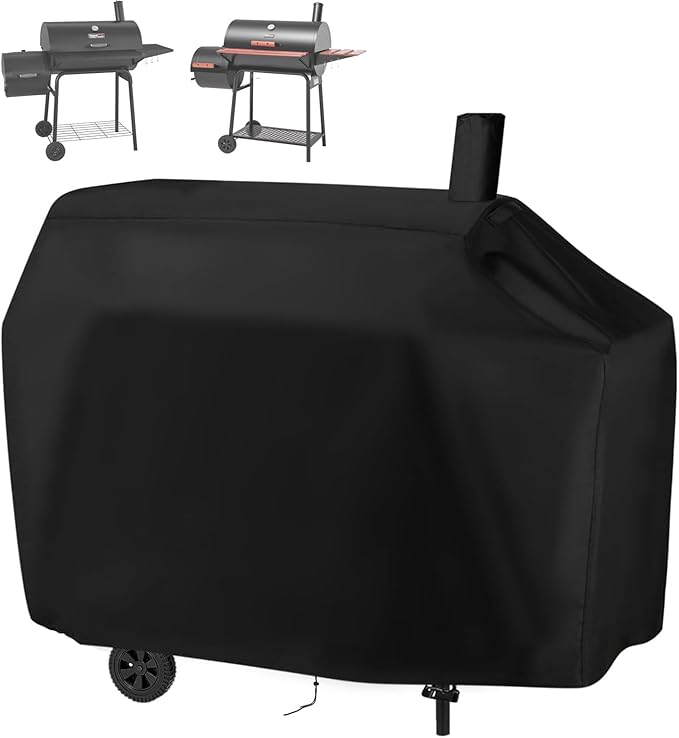 Charcoal Grills Cover for Royal Gourmet CC1830W 30 Barrel Charcoal Grill&ampfor CC1830S Charcoal Grill Heavy Duty Waterproof Cover Outdoor BBQ Grilling Cover