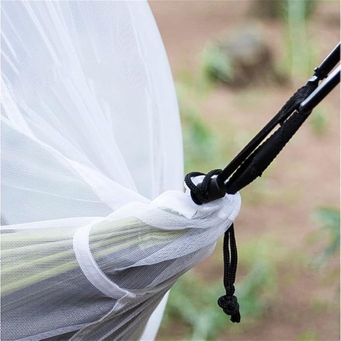 Portable Camping Umbrella Hammock Torn Travel Survival Swing Tree Belt Outdoor Beach Backyard (Color: B