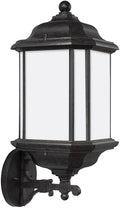 Sea Gull Lighting 84532-746 Kent One-Light Outdoor Wall Lantern Oxford Bronze