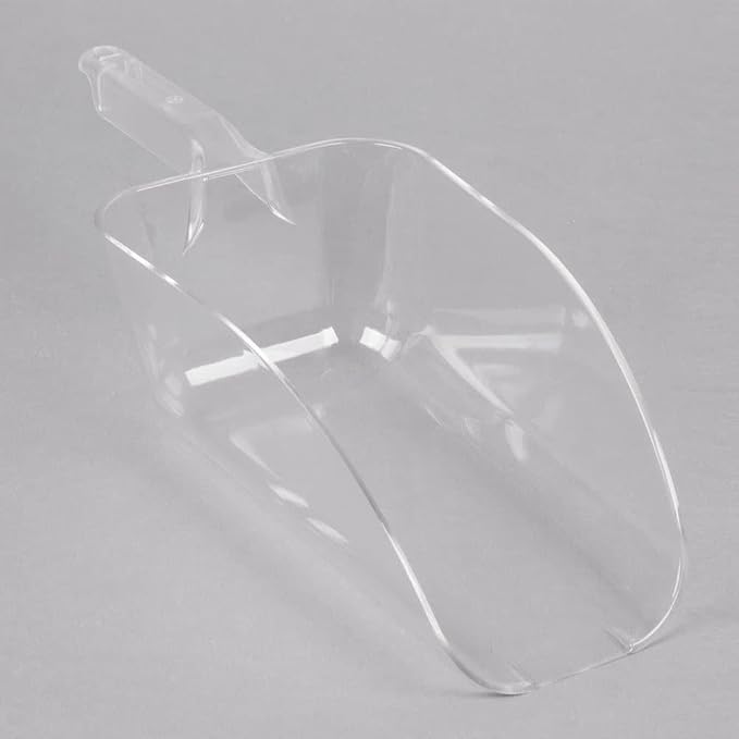 Betolla (2 Pack) 64 oz Polycarbonate Utility Scoops – Heavy-Duty Shatter-Resistant Scoops for Ice Dry Goods Candies Spices Popcorn Flour &amp More