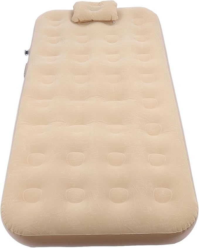 74.8in Camping Air Mattress Extra Thick Self Inflatable Sleeping Mat Blow Up Bed 190x100x25cm with Built in Pump Fast Inflation for Home Camping Travel Guest