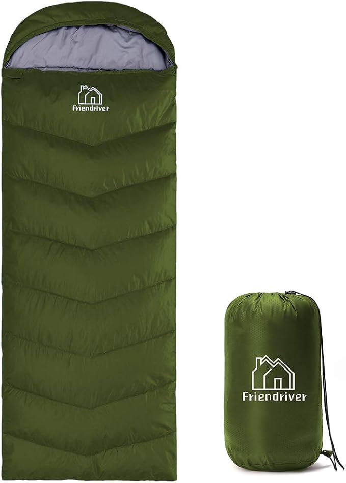 XL Size Upgraded Version of Camping Sleeping Bag 4 Seasons Warm and Cool Lighter Weight Adults and Children Can Use Waterproof Camping Bag Travel and Outdoor Activities