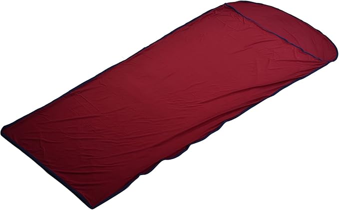 Sleeping Bag Liner Ultralight Polyester 200x80cm Compact Storage Bag - Multifunctional Elastic Design Breathable and Skin Friendly Ideal for Cold Weather Camping