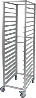 Quick Rack for Baking Pans18-Pan Aluminum Bread Pan Rack - Heavy-Duty Baking Sheet Storage for Food Service Bakeries Restaurants &amp Home Use - Perfect for Optimal Organization &amp Efficiency