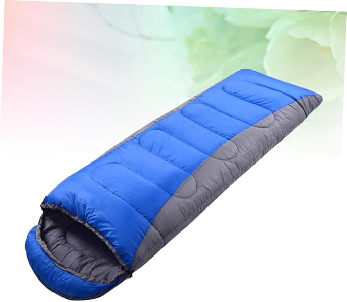 POPETPOP Winter Thickened Outdoor for Adults Lightweight Camping Gear with Drawstring Hood and Windproof Zipper for Hiking Backpacking Trekking and Outdoor Activities