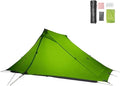 3FULGEAR Lanshan 2 Pro Tent 2 Person Ultralight Camping Tent 3/4 Season Professional 20D Silnylon Rodless Tent for Camping Climbing Hiking