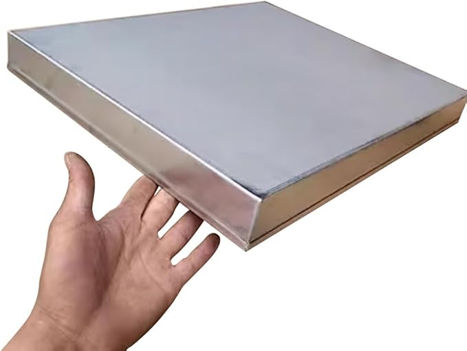 Stainless Steel AC Condensate Drain Pan - 30x120cm (12x47in) Drip Tray for Electric Water Heater &amp Air Conditioning Rectangular Design Prevents Floor Seepage