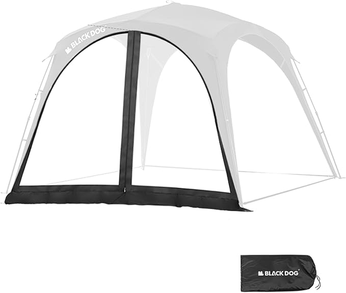 Blackdog Camping Canopy Tent - Quick Easy Set up Instant Pop up Tents for Camping 4-6 Person UV Resistant Sun Shelter for Sporting Events Family Camping Trip Outdoor Activities