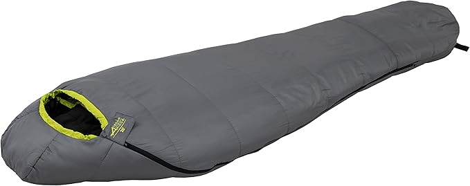 Cedar Ridge Alloy +20° Sleeping Bag - Gray/Citrus