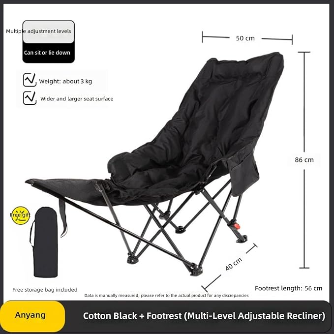 Camping Chair Portable Folding Camping Chair with Carry Bag Lightweight Durable Collapsible Design for Adults Outdoor Beach Picnic Travel Hiking Fishing
