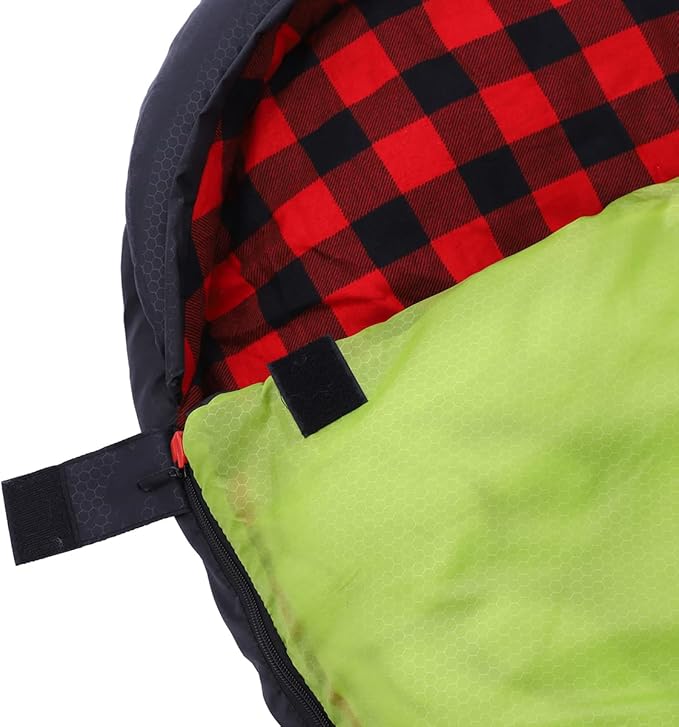 oaskys Camping Sleeping Bag - 3 Season Warm &amp Cool Weather - Summer Spring Fall Lightweight Waterproof for Adults Kids - Camping Gear Equipment Traveling and Outdoors