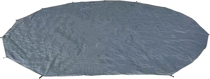 DANCHEL OUTDOOR 13ft Yurt Tent Footprint Waterproof Round Tarp Groundsheet Floor Protector Camping Glamping Accessories Universal