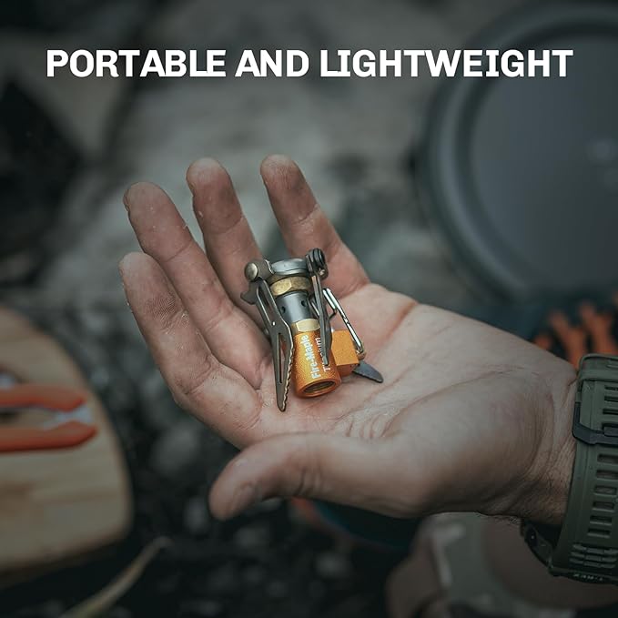 Fire-Maple FMS-300T Portable Stove Ultra Light Hiking Stove Titanium for Backpacking Camping Outdoor ISPO Design Award Gold Winner