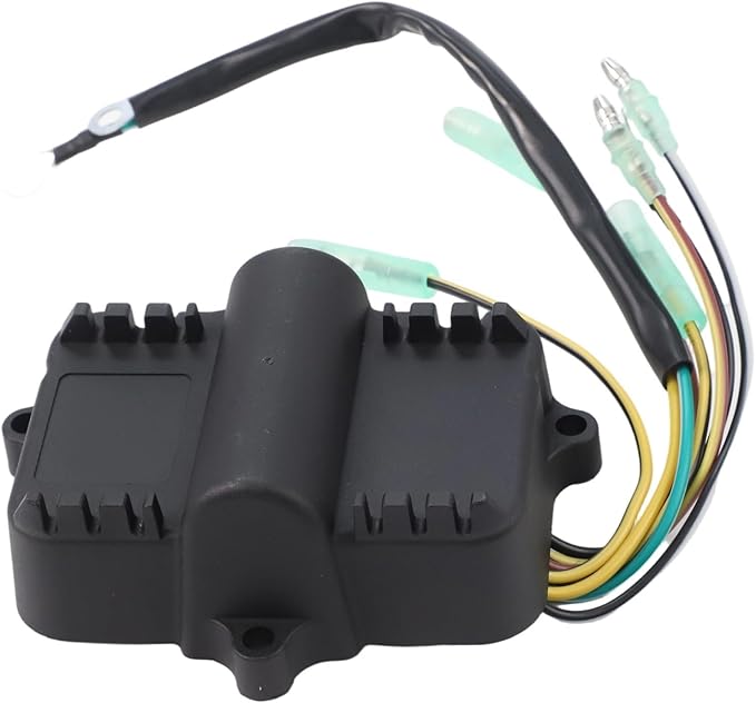 CDI Switch Box for Mercury Mariner Outboard Motor 339-7452A15 339-7452A19 339-7452A17 6HP-35HP 2-Stroke Marine Engine Ignition Control Unit ABS Blac