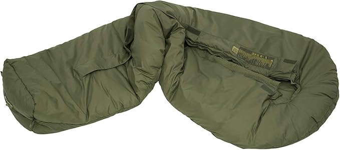 Carinthia Defence 4 Military Mummy Sleeping Bag of The German Army with Ultralight Synthetic G-Loft Filling for Temperatures Until 5 °F