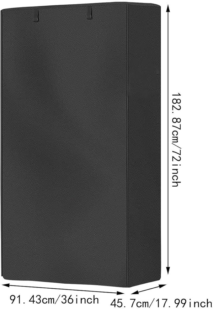 Shelf Cover 36 Wx18 DX72 H Storage Wire Rack Cover for Home Garage Office