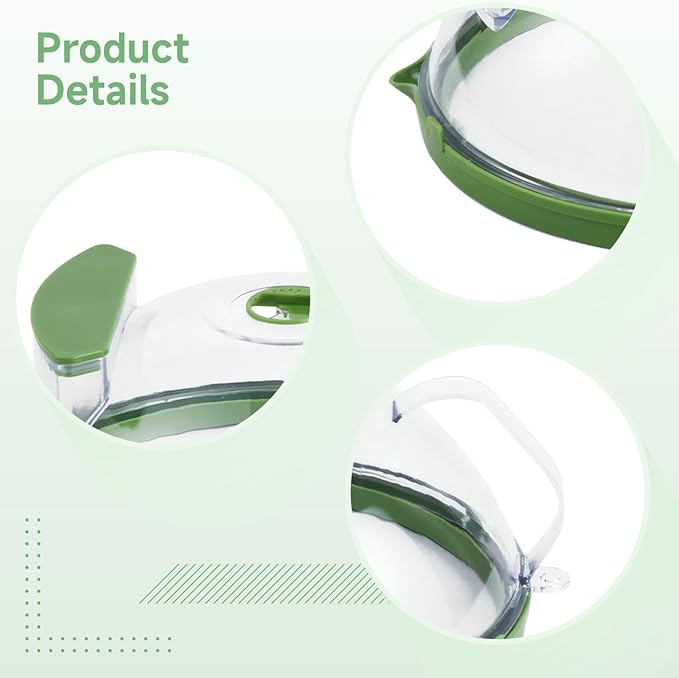 Food Heating Lid With Handle 26 X 11 Cm Microwave Splatter Guard Splashproof High Temp Resistant Dish Cover