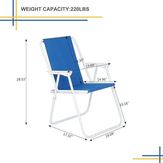 Kids Outdoor Lawn Chairs Concert Beach Folding Chair Folding Chairs for OutsideFolding Camping Chair for Children