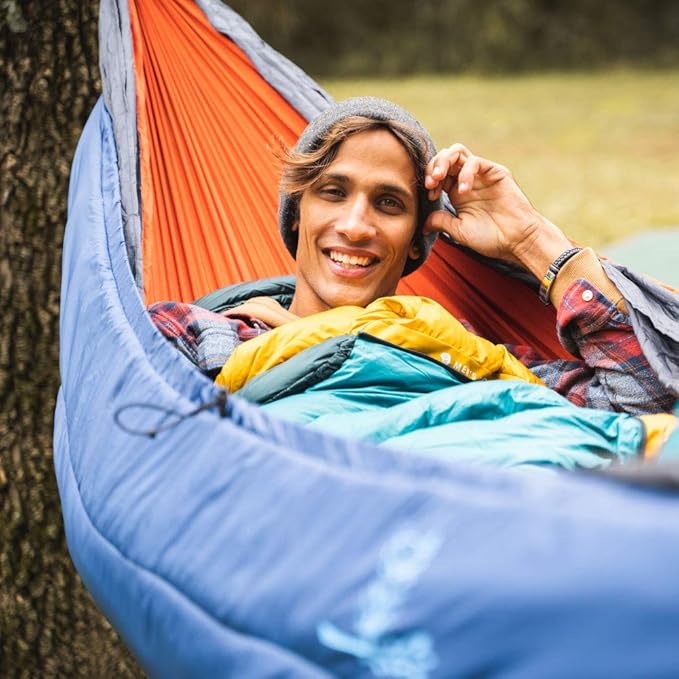 Wise Owl Outfitters Hammock Underquilt – Insulated Camping Quilt for Warm Sleeping – Fits Under Hammocks – Ultralight Water-Resistant &amp Packable