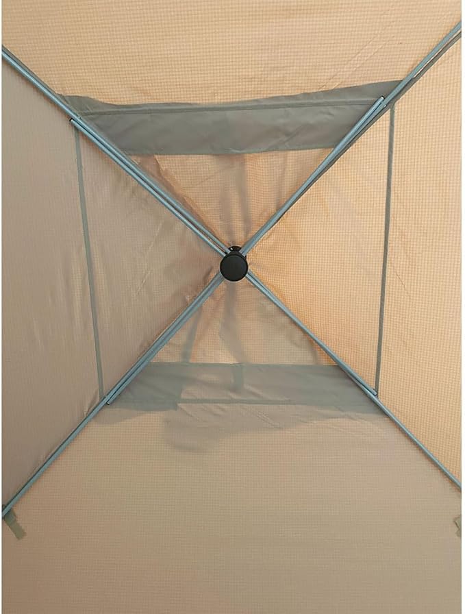 Garden Winds Custom Fit Replacement Canopy Top Cover Compatible with Everbilt Brand and The Crown Shades Brand RM100B CS-CST1010 10' X 10' Pop Up - Upgraded Performance RIPLOCK 350 Fabric - True Navy