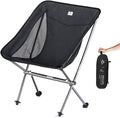 Naturehike YL04 Ultralight Backpacking Chair - 2.1lb &amp 330lb Capacity Compact Folding Camping Chair for Adults Portable &amp Stable Lawn Chairs for Outdoor Camp Beach Hunting Travel Fishing