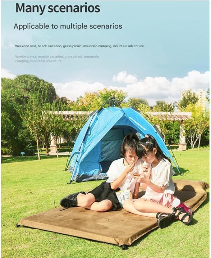 Car Air Mattress - Thickened Camping Bed Sleeping Pad Portable Inflatable Mattress for Tesla Model S (2016-2019) Ideal for Travel and Camping